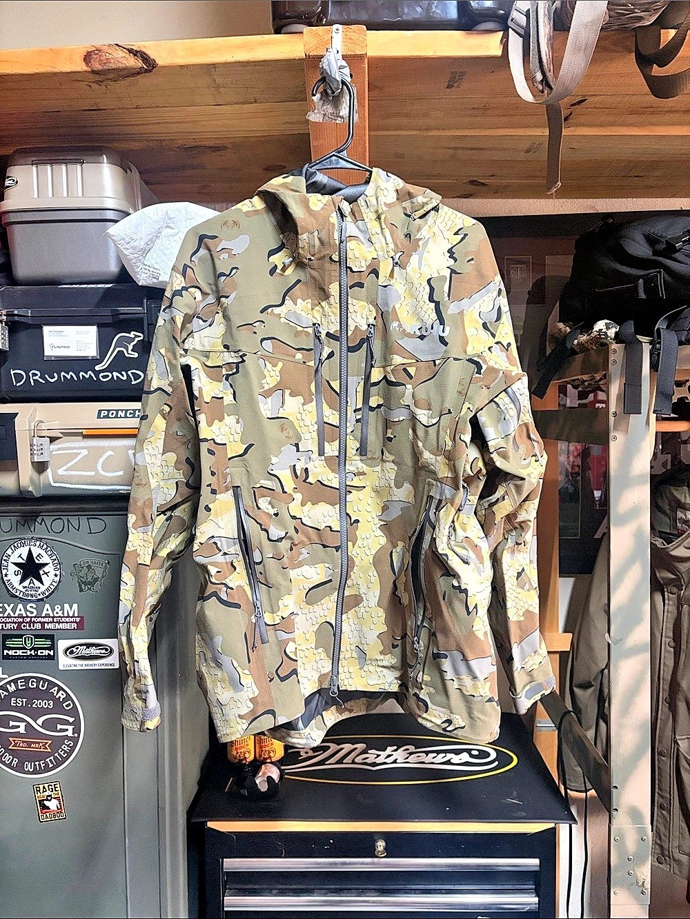 KUIU Kutana TR Rain Jacket Men's Camo Performance Jacket